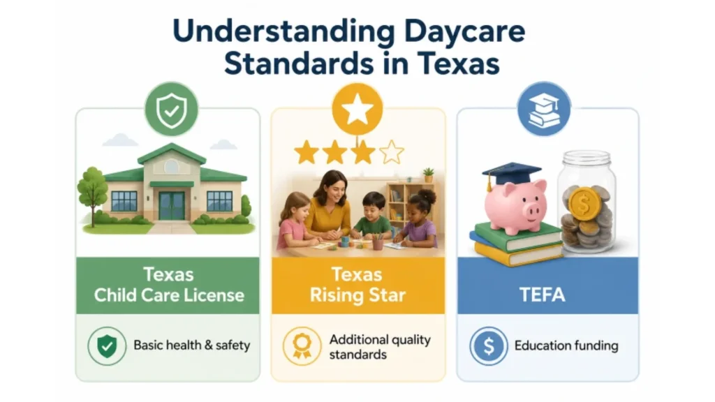Daycare center, in-home care and nanny childcare comparison